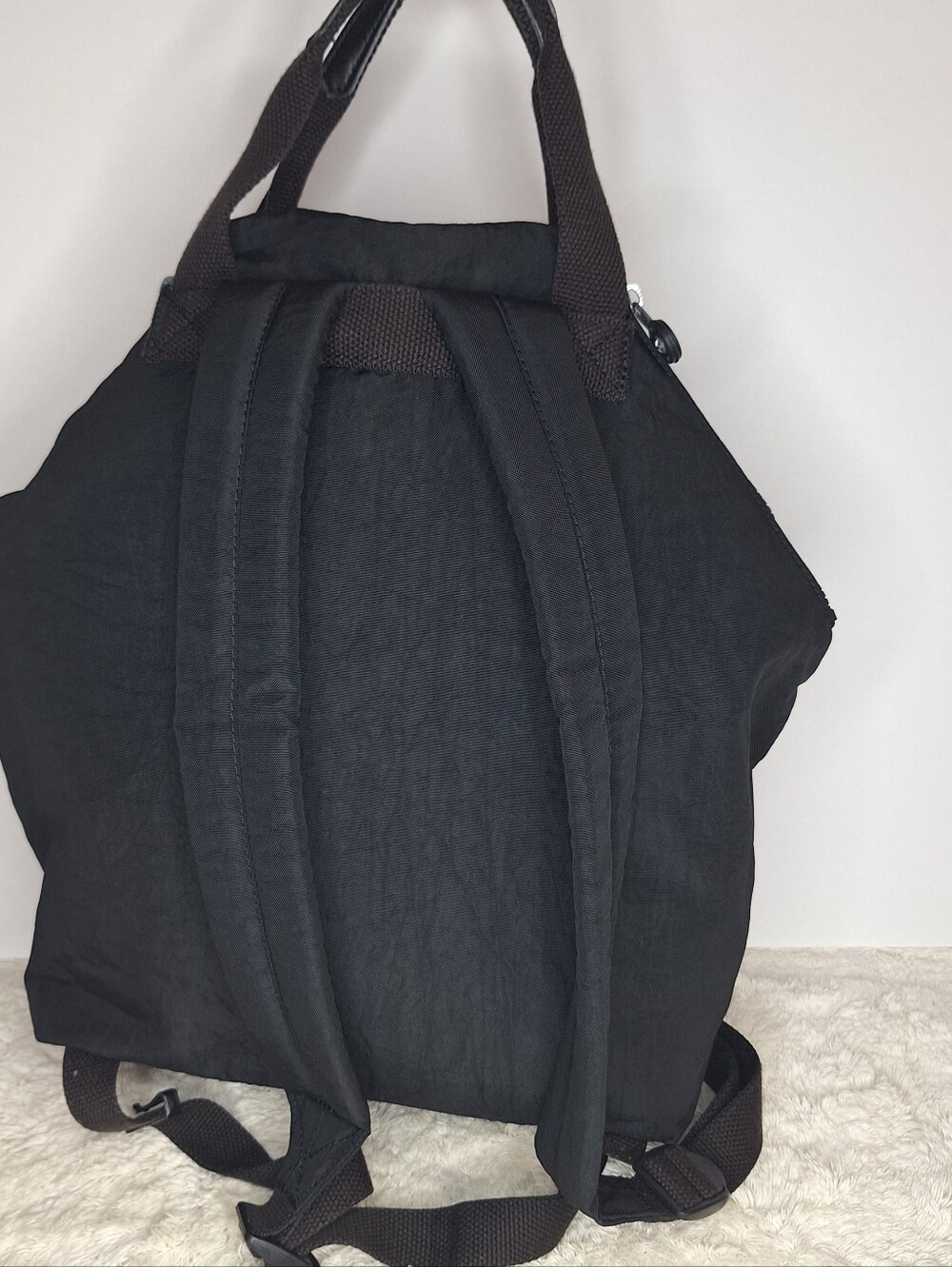Kipling Black Nylon Backpack - Picture 8 of 12